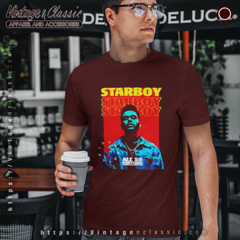 The Weeknd Starboy T Shirt The Weeknd Starboy T Shirt