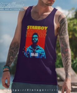 The Weeknd Starboy Tank Top Racerback
