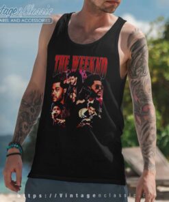 The Weeknd World Tour 2023 Tank Top Racerback