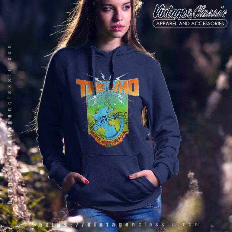 The Who 1979 Concert Tour Hoodie The Who 1979 Concert Tour Hoodie