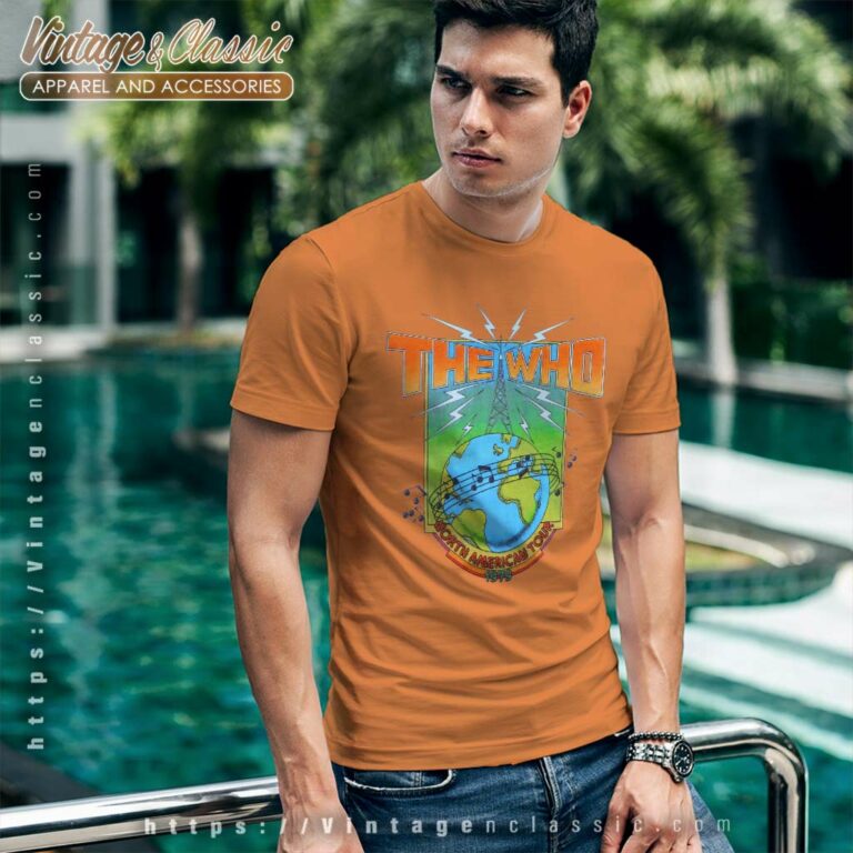 The Who 1979 Concert Tour T Shirt The Who 1979 Concert Tour T Shirt