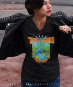 The Who 1979 Concert Tour Shirt 6 The Who 1979 Concert Tour V Neck TShirt