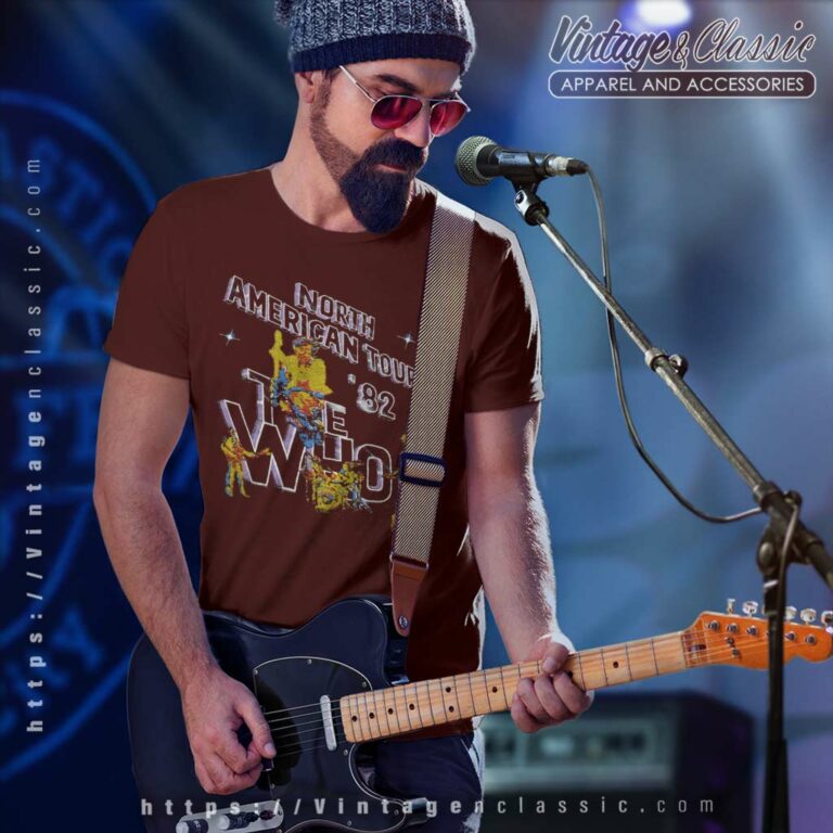 The Who 1982 Tour T Shirt The Who 1982 Tour T Shirt