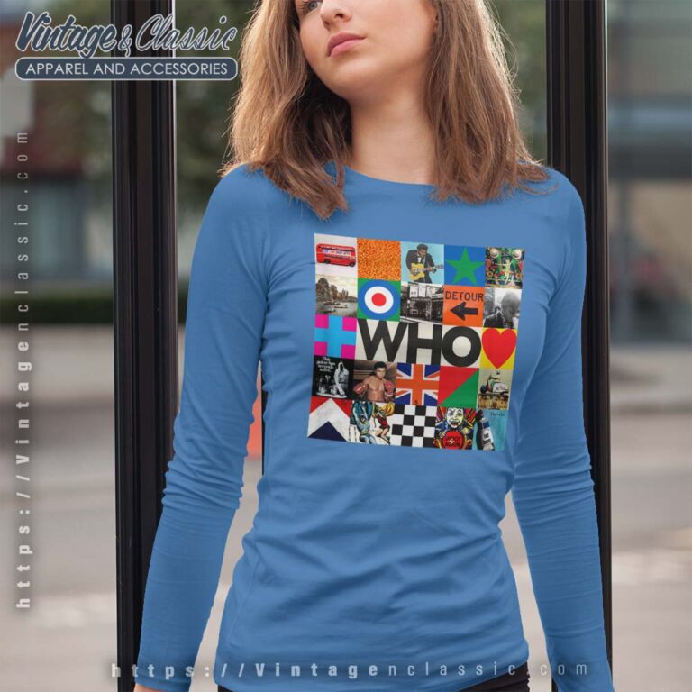 The Who 2019 Who Album Cover Longsleeves The Who 2019 Who Album Cover Longsleeves