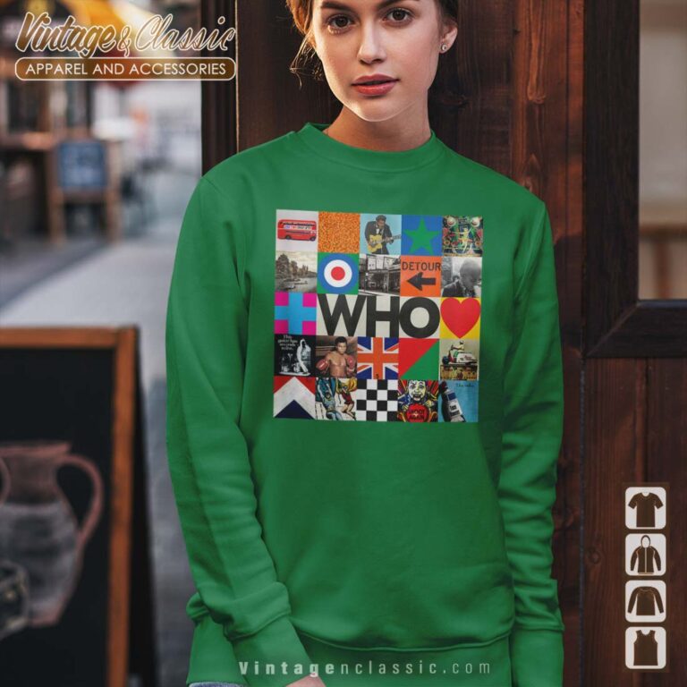 The Who 2019 Who Album Cover Sweatshirt The Who 2019 Who Album Cover Sweatshirt