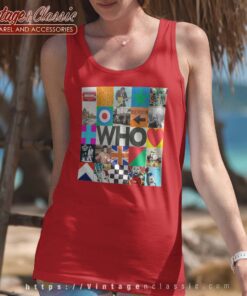 The Who 2019 Who Album Cover Tanktop