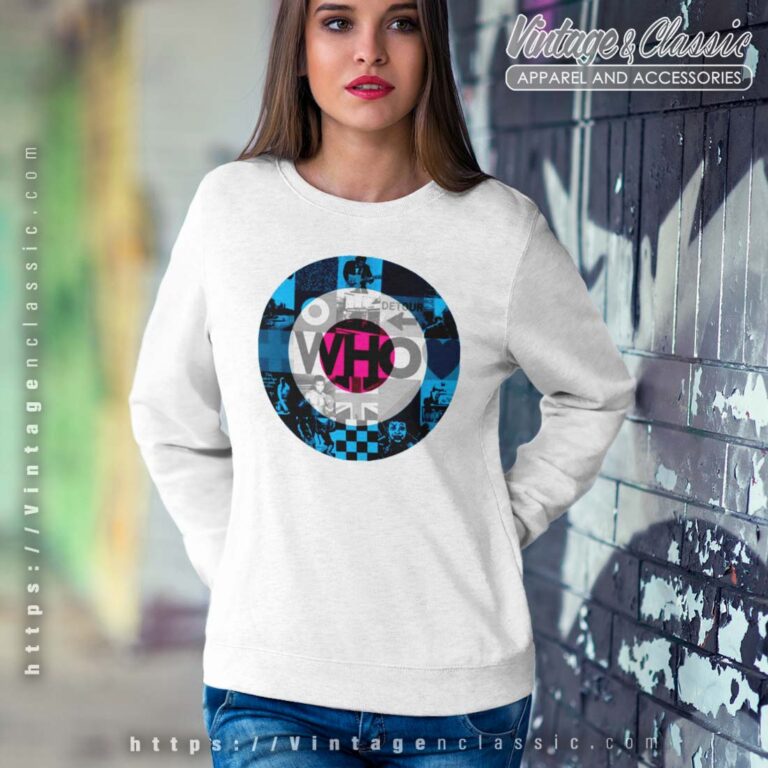 The Who 2019 Who Album Cover Target Sweatshirt The Who 2019 Who Album Cover Target Sweatshirt