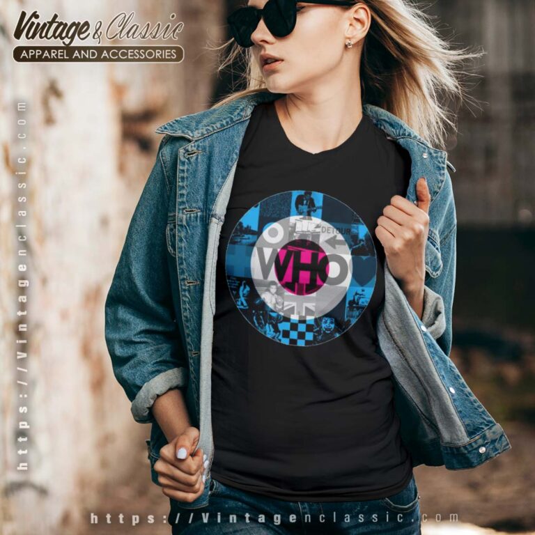 The Who 2019 Who Album Cover Target Vneck The Who 2019 Who Album Cover Target Vneck