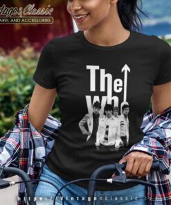The Who 60's Black And White Band Tshirt