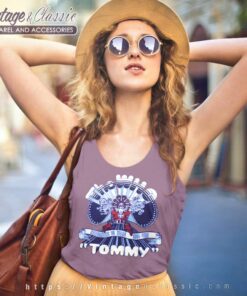 The Who Celebrating 25 Years Tank Top Racerback