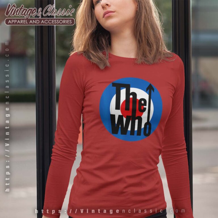 The Who Classic Target Logo Longsleeves The Who Classic Target Logo Longsleeves