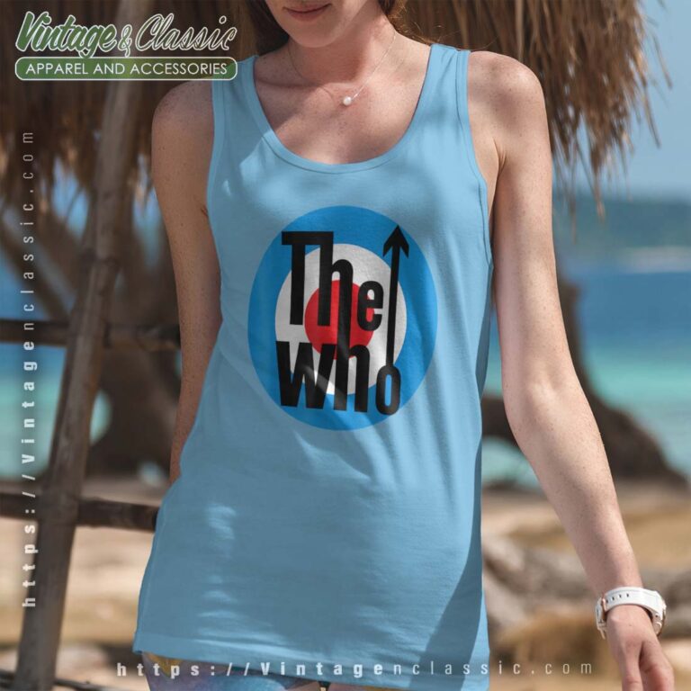The Who Classic Target Logo Tanktop The Who Classic Target Logo Tanktop