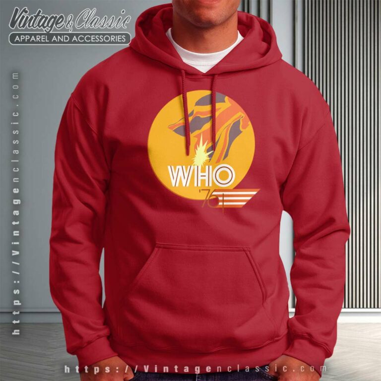 The Who Concert 1976 Hoodie The Who Concert 1976 Hoodie