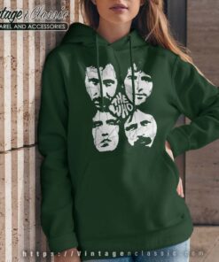 The Who Distressed Four Heads Band Hoodie
