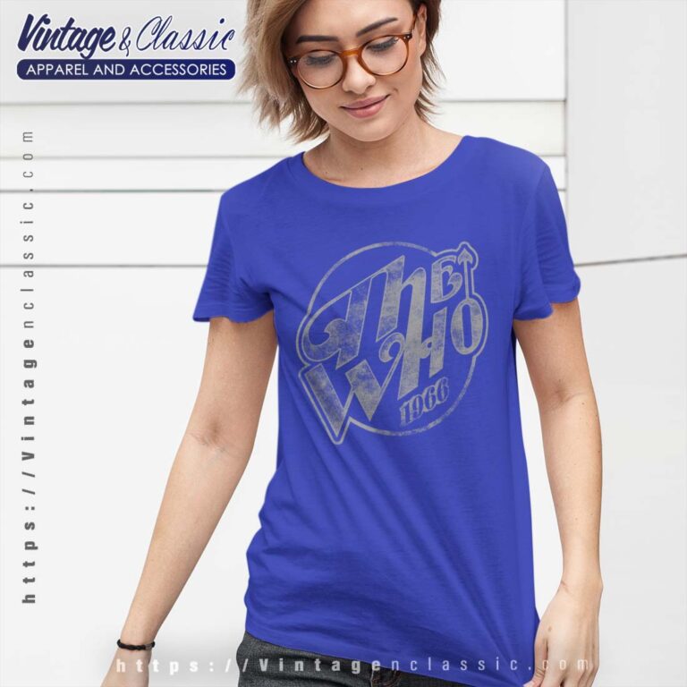 The Who Faded Logo 1966 Tshirt The Who Faded Logo 1966 Tshirt