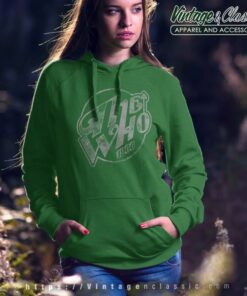 The Who Faded Logo 1966 Women Hoodie