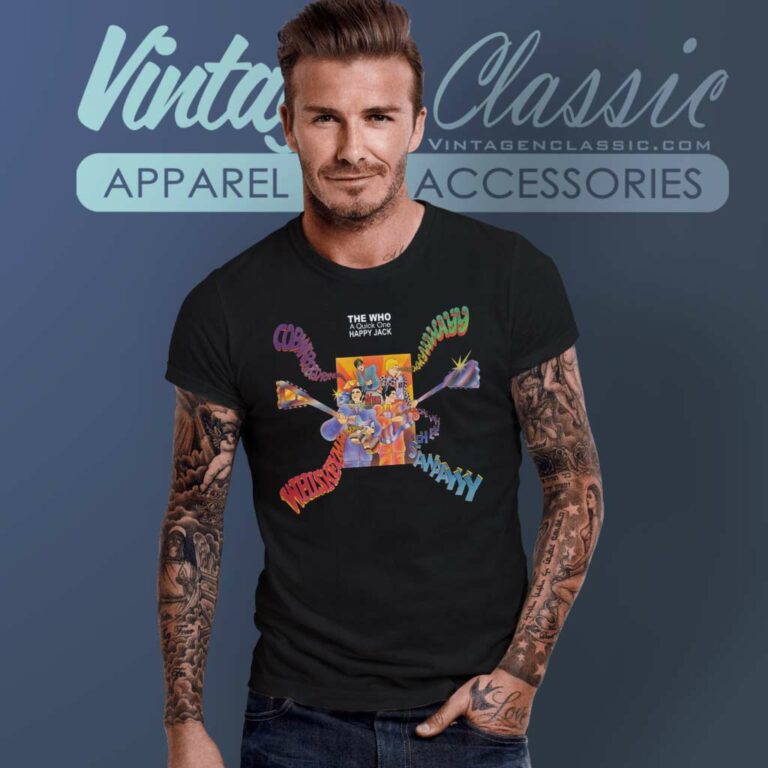 The Who Happy Jack T Shirt The Who Happy Jack T Shirt