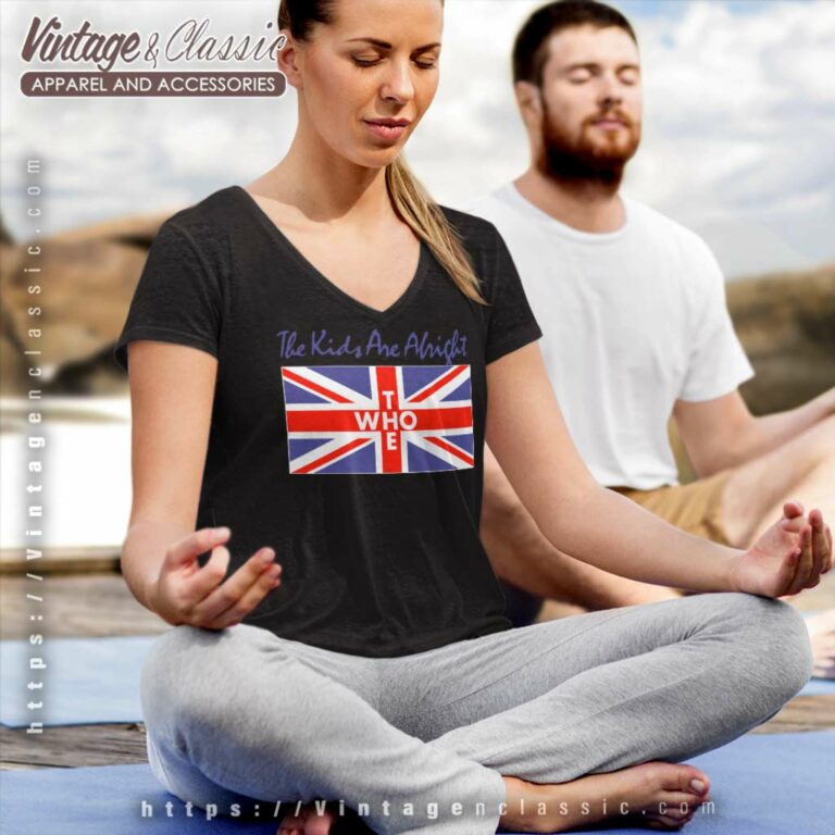 The Who Kids Are Alright V Neck TShirt The Who Kids Are Alright V Neck TShirt