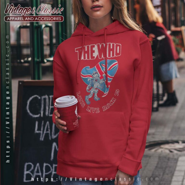 The Who Long Live Rock 79 Hoodie The Who Long Live Rock 79 Hoodie