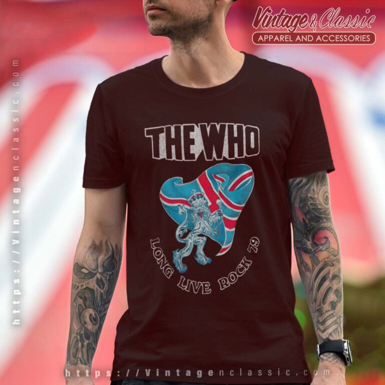The Who Long Live Rock 79 Shirt The Who Long Live Rock 79 Shirt
