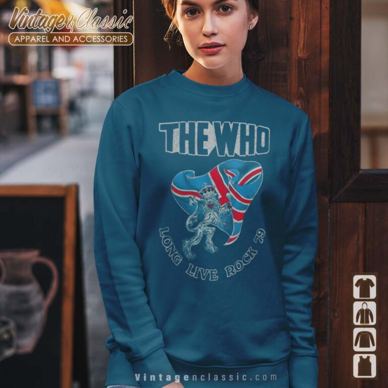 The Who Long Live Rock 79 Sweatshirt The Who Long Live Rock 79 Sweatshirt