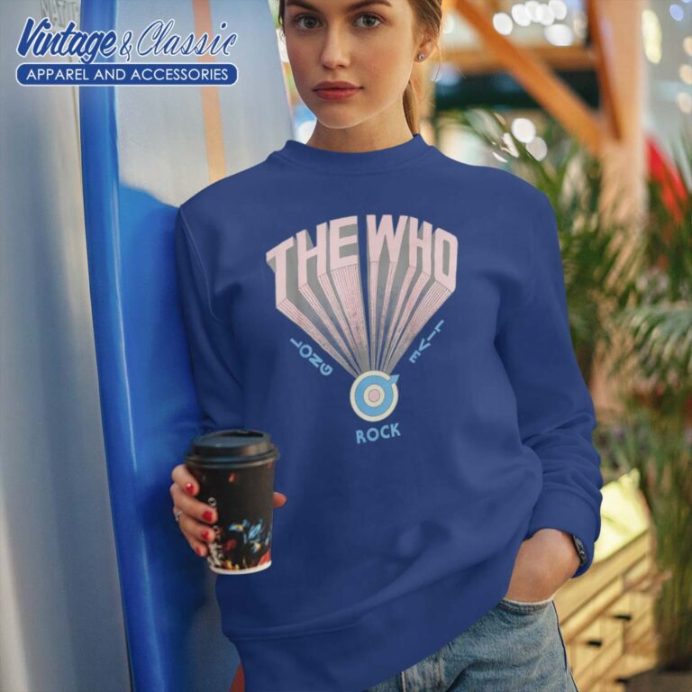 The Who Long Live Rock Retro Sweatshirt The Who Long Live Rock Retro Sweatshirt