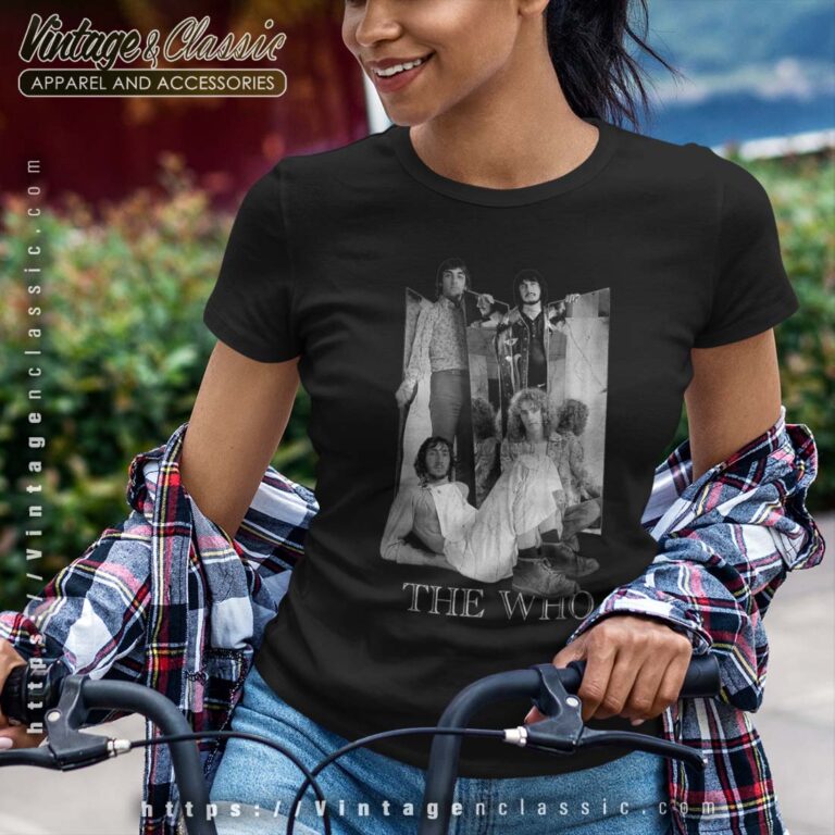 The Who Mirrors Mono Shirt The Who Mirrors Mono Shirt