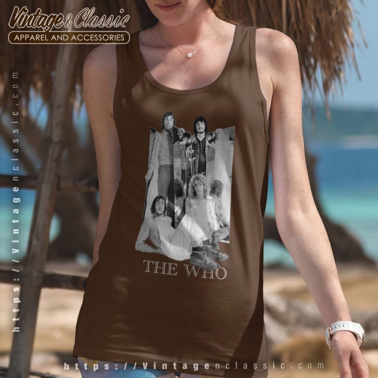 The Who Mirrors Mono Tanktop The Who Mirrors Mono Tanktop