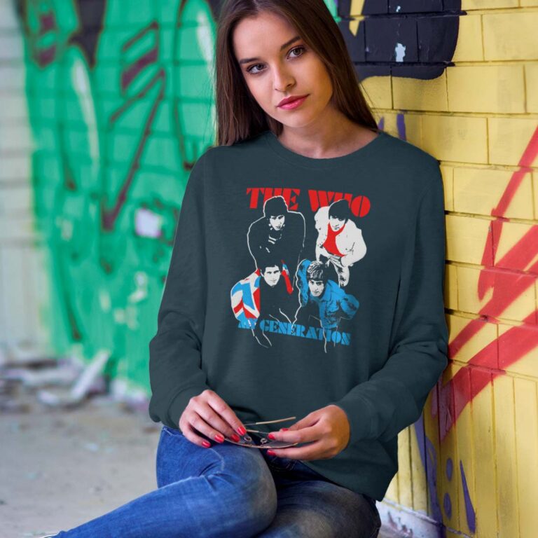 The Who My Generation Sweatshirt The Who My Generation Sweatshirt