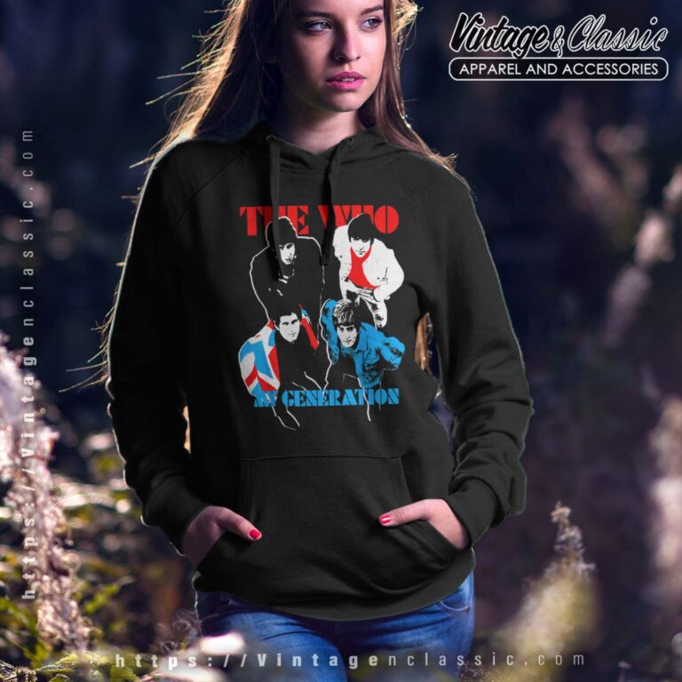 The Who My Generation Women Hoodie The Who My Generation Women Hoodie