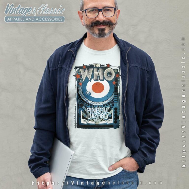 The Who Pinball Wizard Long Sleeve Tee The Who Pinball Wizard Long Sleeve Tee