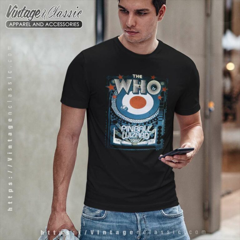 The Who Pinball Wizard T Shirt The Who Pinball Wizard T Shirt