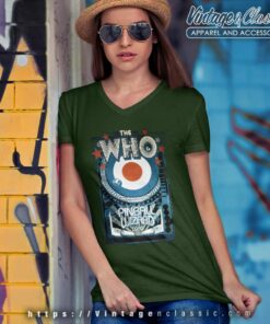 The Who Pinball Wizard V Neck TShirt