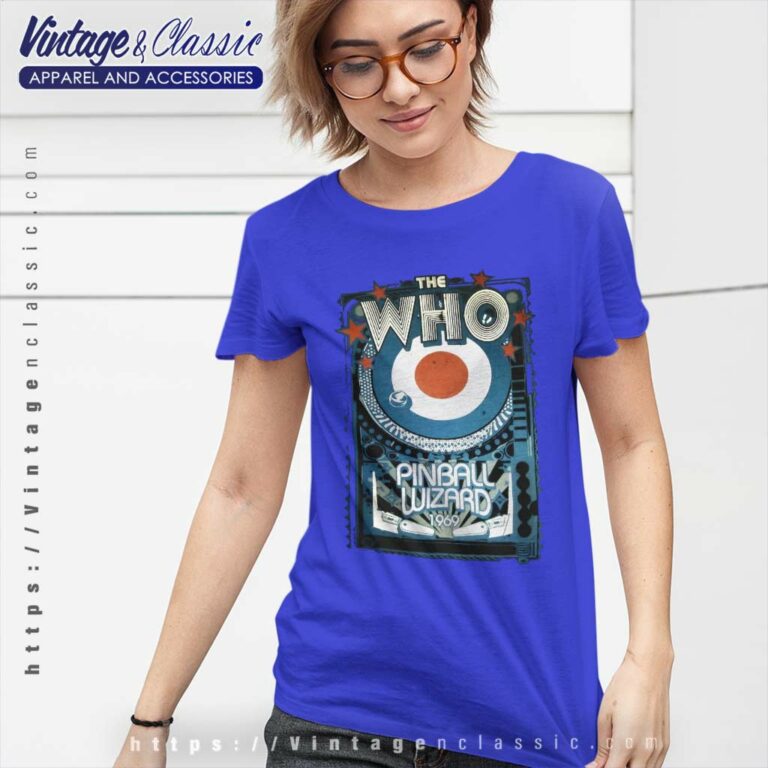 The Who Pinball Wizard Women TShirt The Who Pinball Wizard Women TShirt