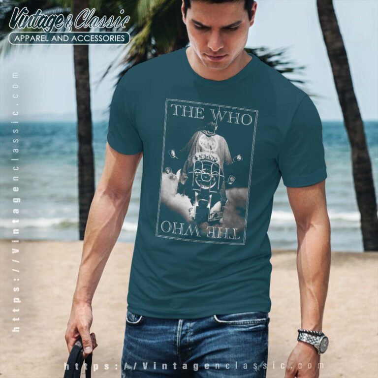 The Who Quadrophenia Bike Tshirt The Who Quadrophenia Bike Tshirt