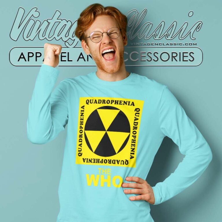 The Who Quadrophenia Long Sleeve Tee The Who Quadrophenia Long Sleeve Tee