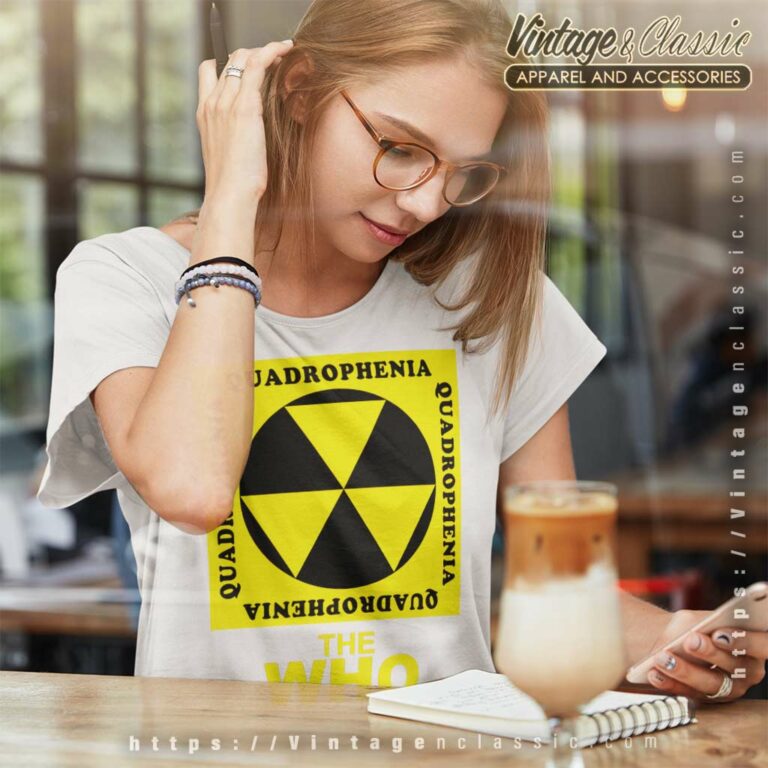The Who Quadrophenia Women TShirt The Who Quadrophenia Women TShirt