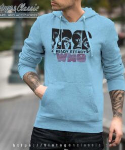 The Who Ready Steady Who Retro Men Hoodie
