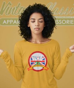 The Who Shirt 25th Anniversary Tour Long Sleeve Tee