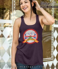 The Who Shirt 25th Anniversary Tour Tank Top Racerback