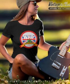 The Who Shirt 25th Anniversary Tour Women TShirt