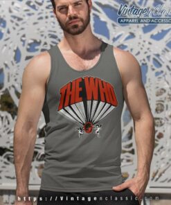 The Who Shirt Keith Moon Drum Kit Tank Top Racerback