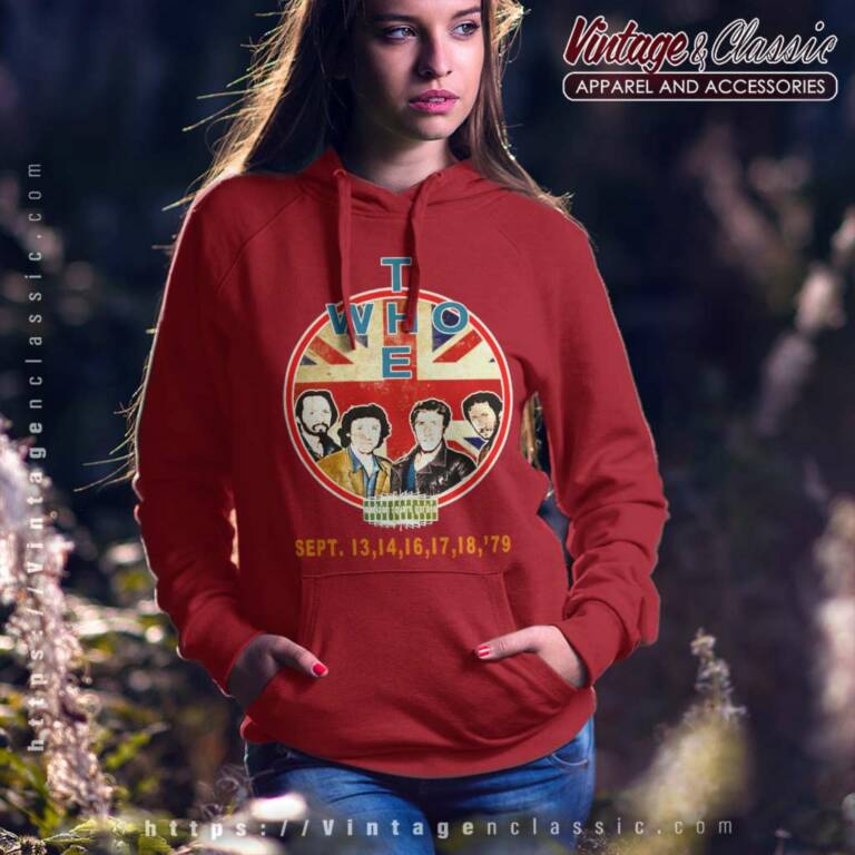 The Who Shirt Madison Square Garden Hoodie The Who Shirt Madison Square Garden Hoodie