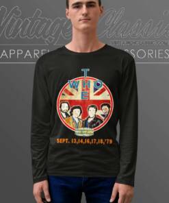 The Who Shirt Madison Square Garden Long Sleeve Tee