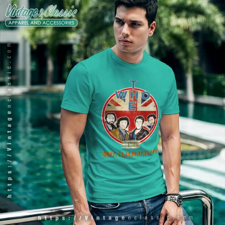 The Who Shirt Madison Square Garden T Shirt The Who Shirt Madison Square Garden T Shirt