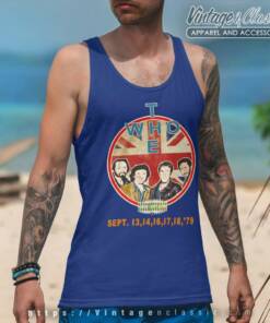 The Who Shirt Madison Square Garden Tank Top Racerback