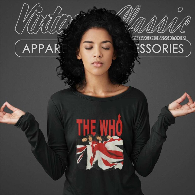 The Who Shirt The Kids Are Alright Tour Long Sleeve Tee The Who Shirt The Kids Are Alright Tour Long Sleeve Tee