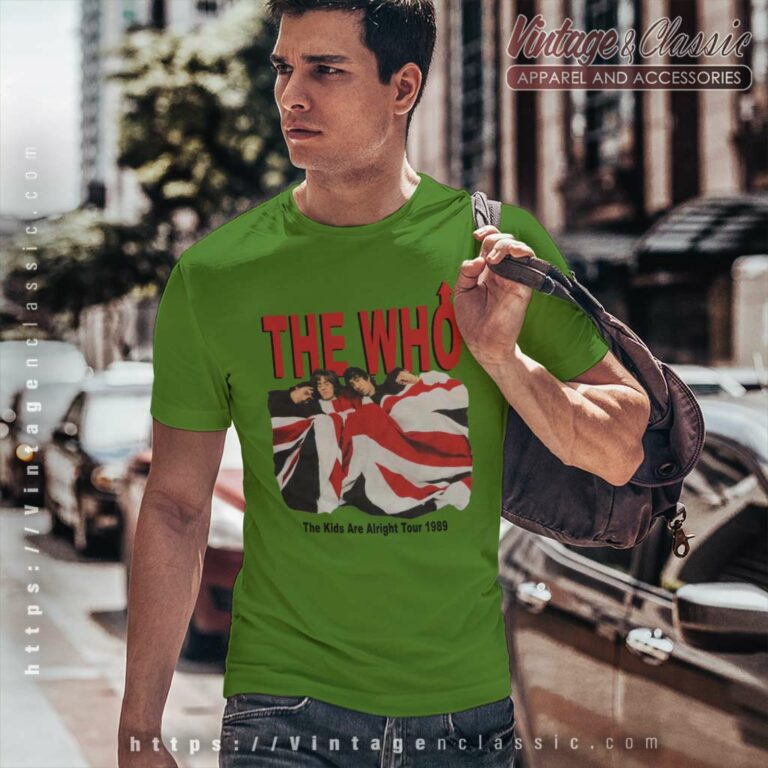 The Who Shirt The Kids Are Alright Tour T Shirt The Who Shirt The Kids Are Alright Tour T Shirt