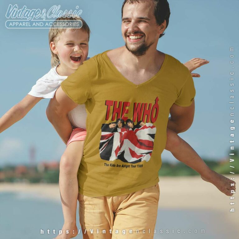 The Who Shirt The Kids Are Alright Tour V Neck TShirt The Who Shirt The Kids Are Alright Tour V Neck TShirt