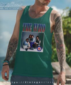 The Who This Month Tank Top Racerback